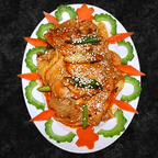 Best Pork Belly Dressed in Spicy Garlic Sauce 蒜泥白肉 in Duluth, GA