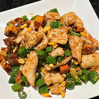 Best Crispy Pork Jowl with Crunchy Chili 脆香松阪肉 in Duluth, GA